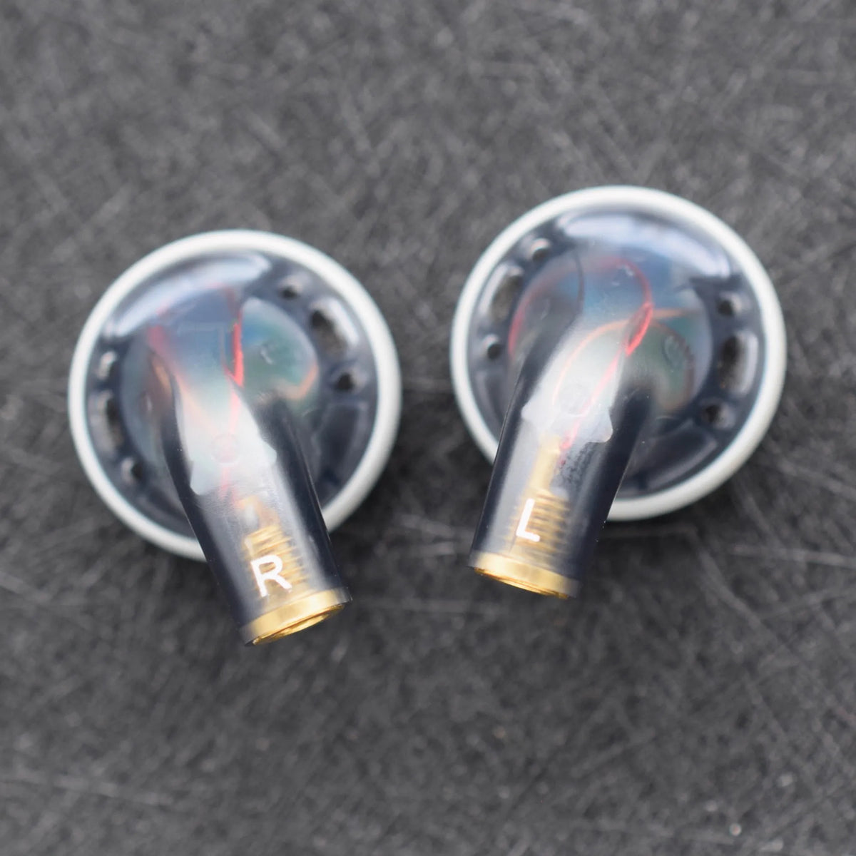 FENGRU BP32 Diy 130 ohm Beryllium Film Driver/300 ohm Carbon Nanotube Film High Impedance Flat Head Earbuds Heavy Bass Earphones