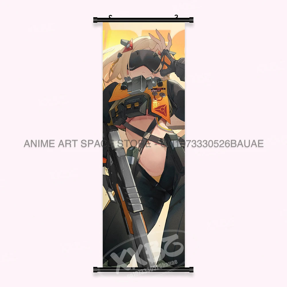 Game Home Decoration Scrolls Pictures Anime Wall Art Canvas Hanging Painting Bedside Background Posters For Zenless Zone Zero
