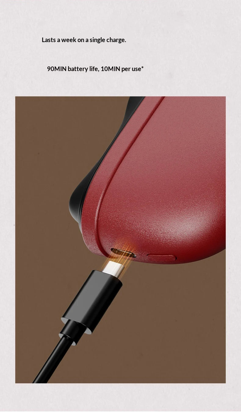 Facial Massager Electric Gua Sha Facial Sculpting Tool with Heated Vibration for Neck Face Skin Firming Home SPA