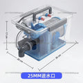 110-220V Automatic Backwash Filter, Rotary Drum Microfilter For Fish Ponds & Aquariums, 200 Mesh Stainless Steel Screen