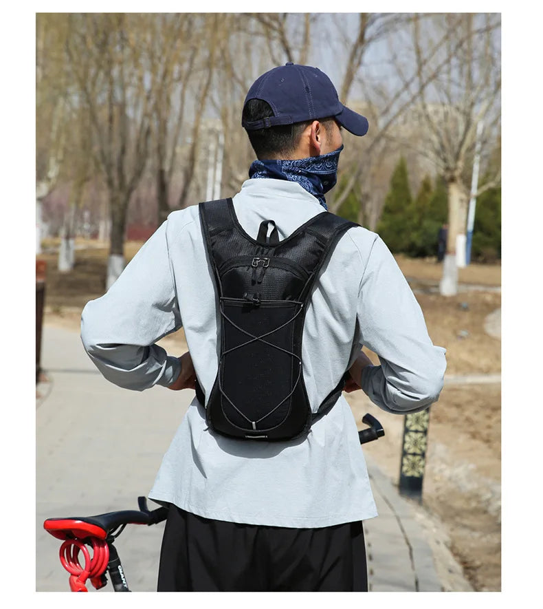 Outdoor Sports Cycling Backpack Mountaineering Hiking Bag Water Bag for Trekking Running Backpacks Travel Dual-Shoulder Bag