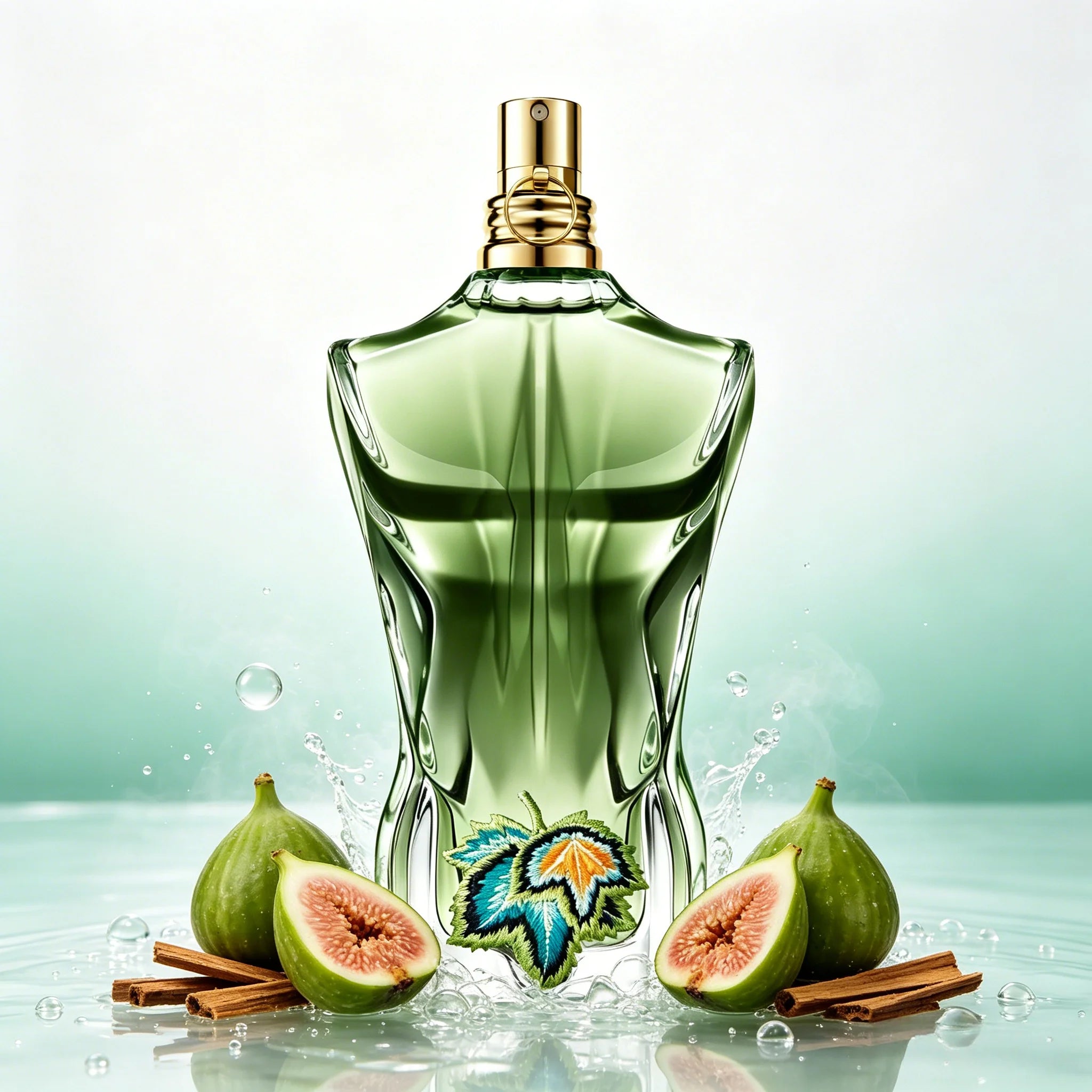 Jean Paul Gaultier Le Beau Paradise Garden Eau De Parfum for Men - Long Lasting Fresh Woody Aquatic Men's Cologne with Coconut Water, Green Fig & Sandalwood - Designer Fragrance Spray 125ml