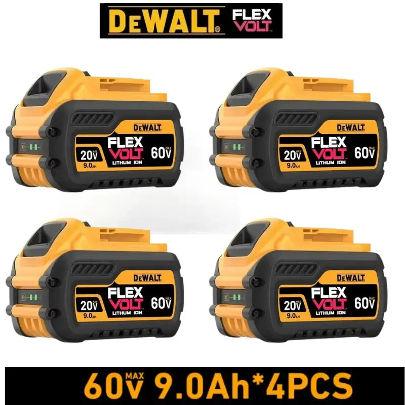 100% Original DeWalt Batteries 20V 5000/6000mAh Li Ion Battery For DCB206 DCB205 DCB204 DCB200 DeWalt Power Tools Air Transport