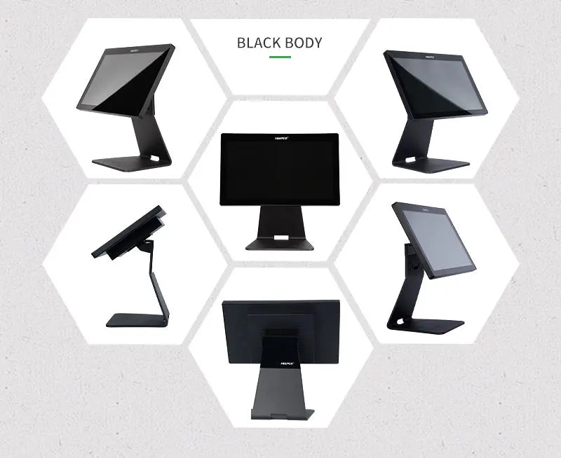 ATV&UTVHBAPOS Q2 Touch Screen Desktop POS Terminal All-in-One Cash Register for Grocery Store