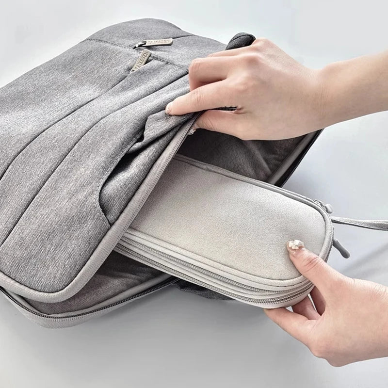 USB Charger Travel Organizer Bag – Mesh-Lined Portable Case for Cables, Adapters & Power Banks, Keeps Tech Gear Tidy