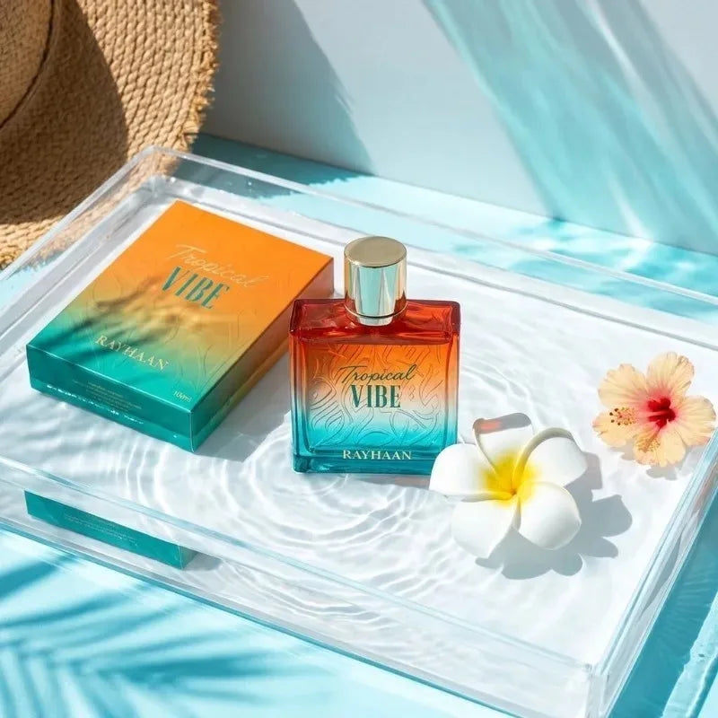 Rayhaan 100ML Unisex Arabian Perfume Eau De Parfum Long Lasting Fresh Fruity Aquatic Woody Musk Amber Luxury Fragrance Spray