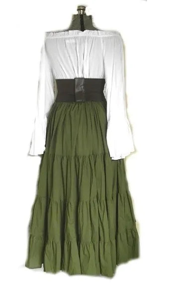 2025 New Party Long-sleeved Dress Women's Renaissance Medieval Clothing European and American