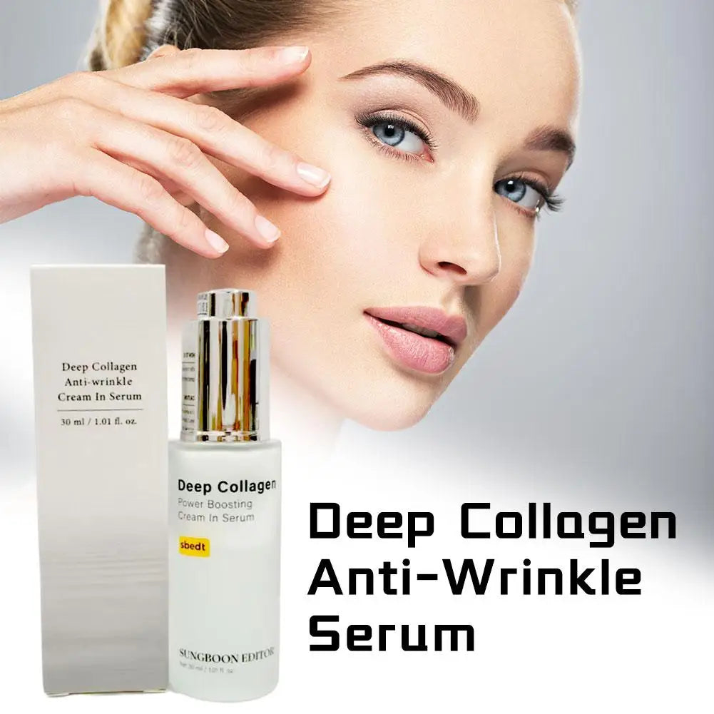 Korean Sbect Skin Care Set Deep Collagen PDRN Ampoule Copper Peptides Vitamin Serum Hydrating Moisturizing Fine Lines Skin Care