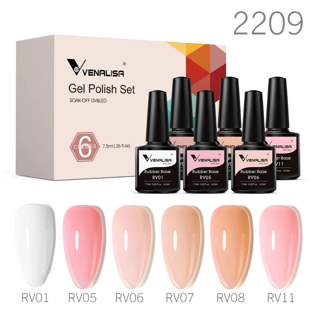 Venalisa Nail Gel Polish Fall Nail TPO FREE Long Wear Semi Permanent Soak Off UV LED Gel Nail Polish Gel Lacquer