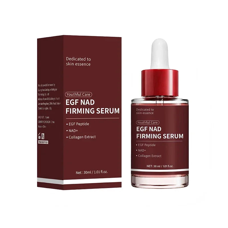 Niacinamide Collagen Firming Facial Serum 30ml EGF NAD Red Bottle Essence Improve Rough Skin Reduce Fine Lines Korean Skin Care