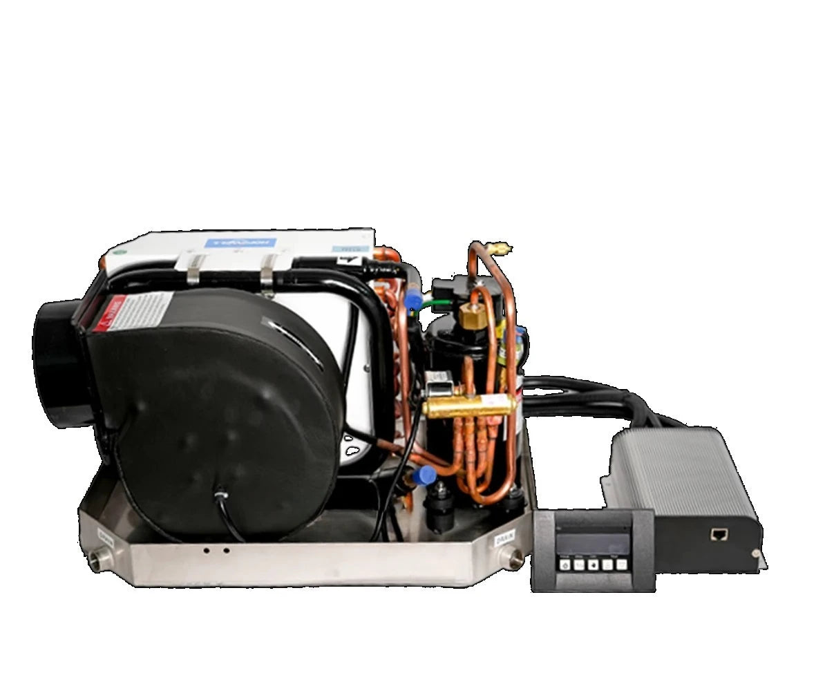 For Industrial Marine 12000btu 12V Self-Contained Air Conditioner Heating Cooling System for Vessels Boats DC