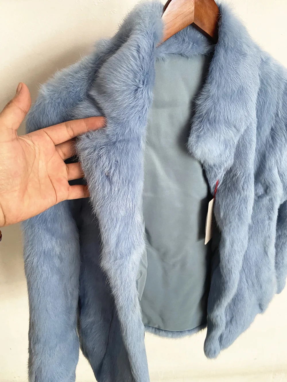 Natural Rabbit Fur Coat Women Winter Jacket Real Leather And Fur Bolero Women's Clothing Female Outerwears With 2025 Black Cold