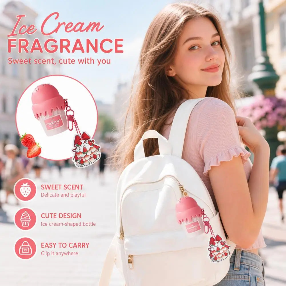 High Quality Ice Cream Food Flavor Perfume with Lasting Fragrance Accessories Included