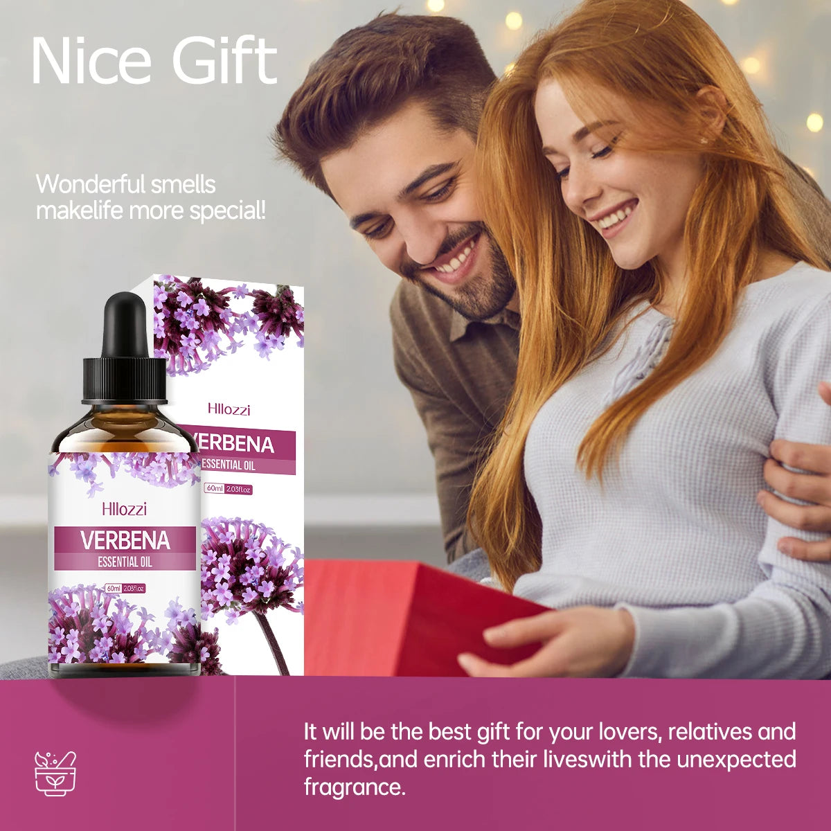 VERBENA ESSENTIAL OIL Perfume Essential Oils Plant Essential Oils Aromatherapy Soap Humidifier Pure Essential Oils Moisturizing