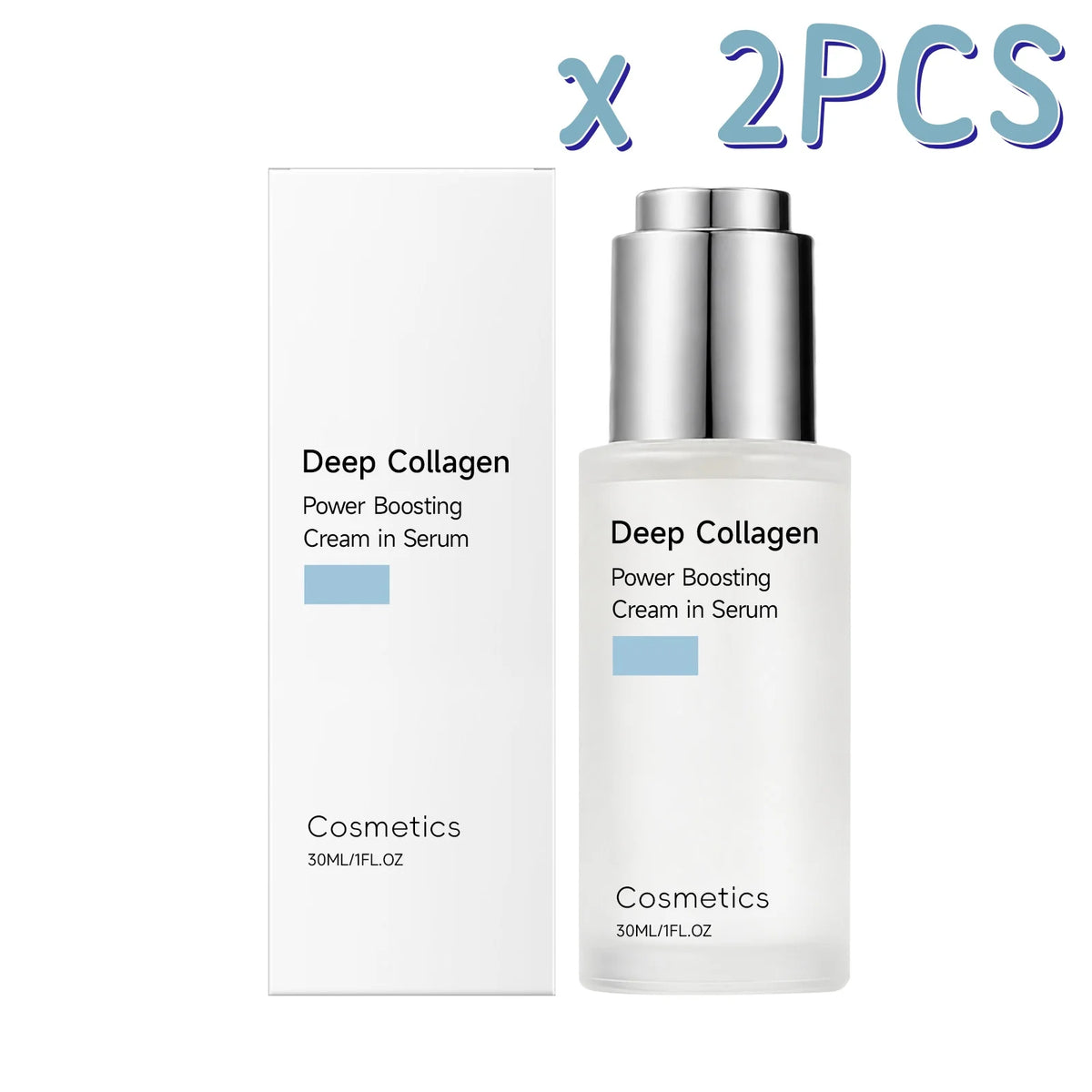 New Face White Serum For Glowing Skin Improve Elasticity Suitable For All Skin Types Korean Collagen Extract Women Face Essences
