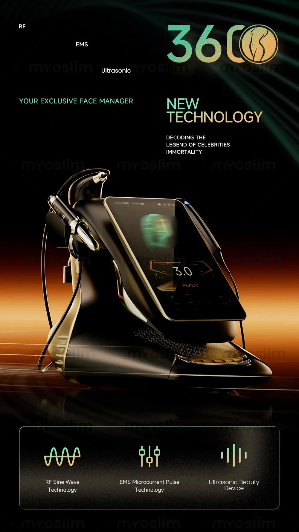 New Popular 25D 360MAX Beauty Equipment Machine for Facial Tightening Slimming And Fat Reduction Latest Model
