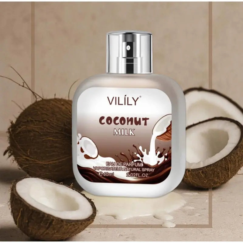 Coconut Vanilla Perfume Gourmand Chocolate Coffee Cream Scent, Fruity Floral Unisex Fragrance Spray, Sweet Musk Fragrance Mist