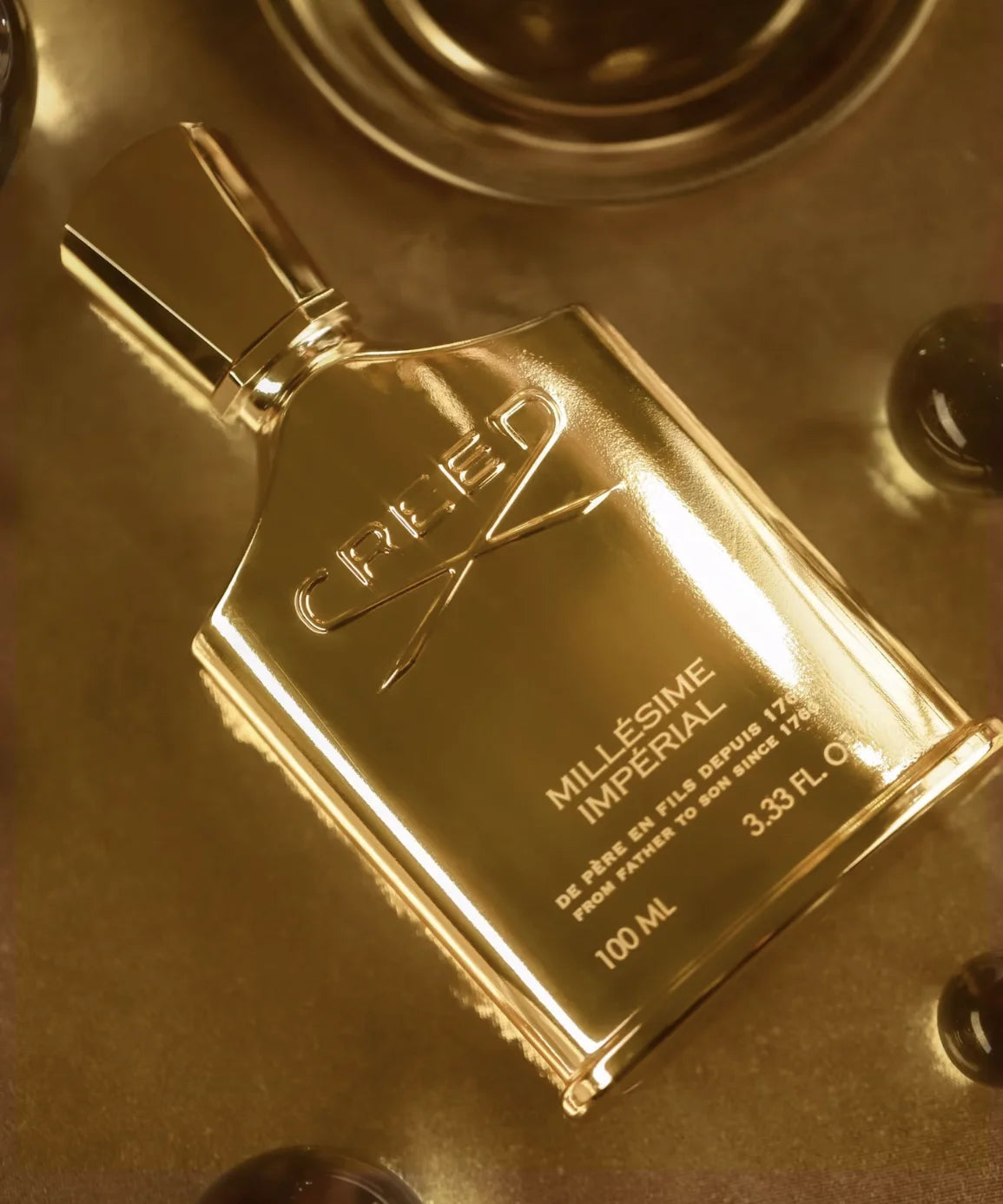 CREED millennium empire perfume, 100ml large capacity, floral and woody tone, suitable for daily or formal occasions, both men and women can control, leave fragrance for about 5 hours, elegant and advanced