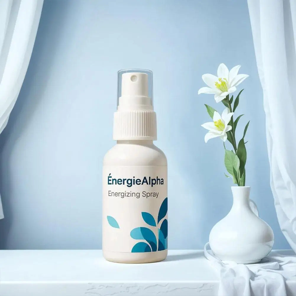 Male EnergieAlpha Energizing Active Energy Spray - Long-Lasting Fragrance & Oil Control, Portable for Confidence Boost Anytime