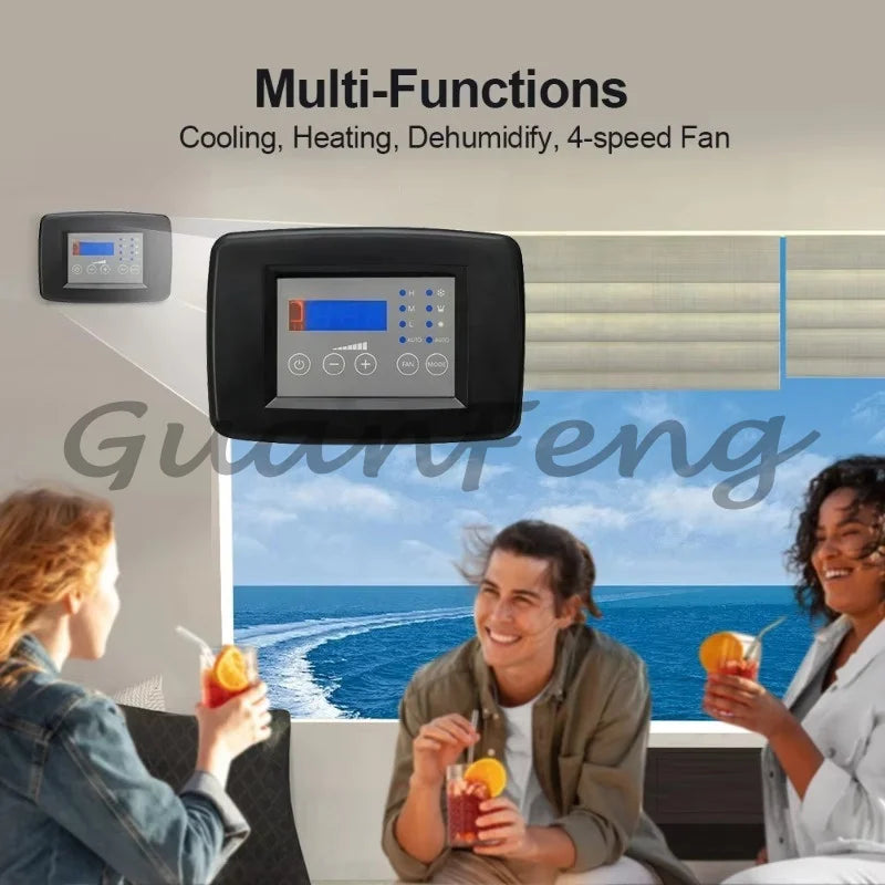 Popular Selling 16000Btu Yacht Air Conditioning Chiller Water‑Cooled Multi‑Purpose Marine Air Conditioner for Boats
