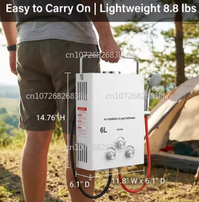 2026 new outdoor water heater for RV portable gas water heater camping water heater