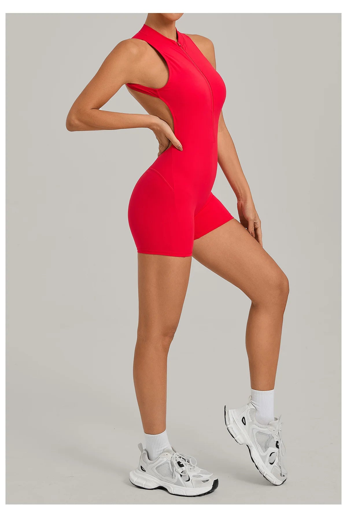Sport Jumpsuit Padding Fitness Overalls Push Up Gym Clothes Woman Workout Clothes 2026 Black Red Mono Combinaison Coffee Navy