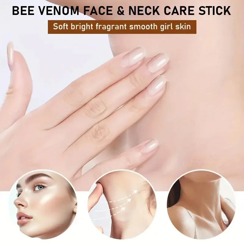 YUITIKUE 120g Bee Venom Face & Neck Cream, Hydrating Smooth Firming, Topspin Lift Delicacy Skin Care