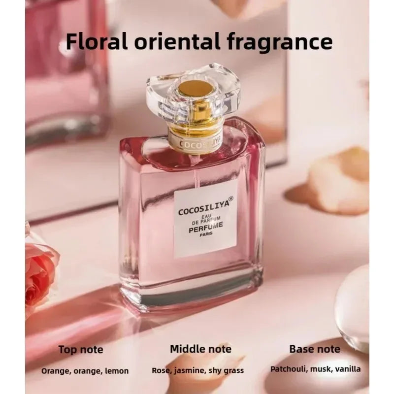 3PCS Women’s Perfume Set 50ml×3 Long Lasting Fragrance for Confident Free-Spirited Women with Floral Spicy and Woody Elegance