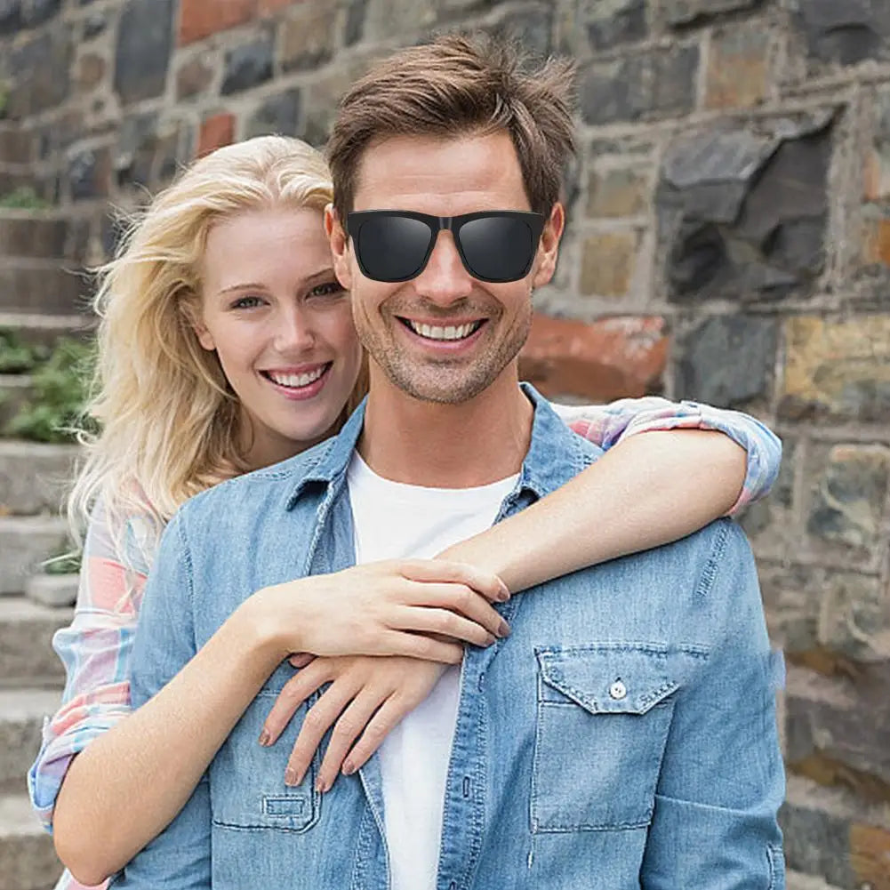 Rectangular Ultra Light Sunglasses Men Driving Sun Glasses Men Eyewear Fishing Sun Glasses Square UV400 4 Colors