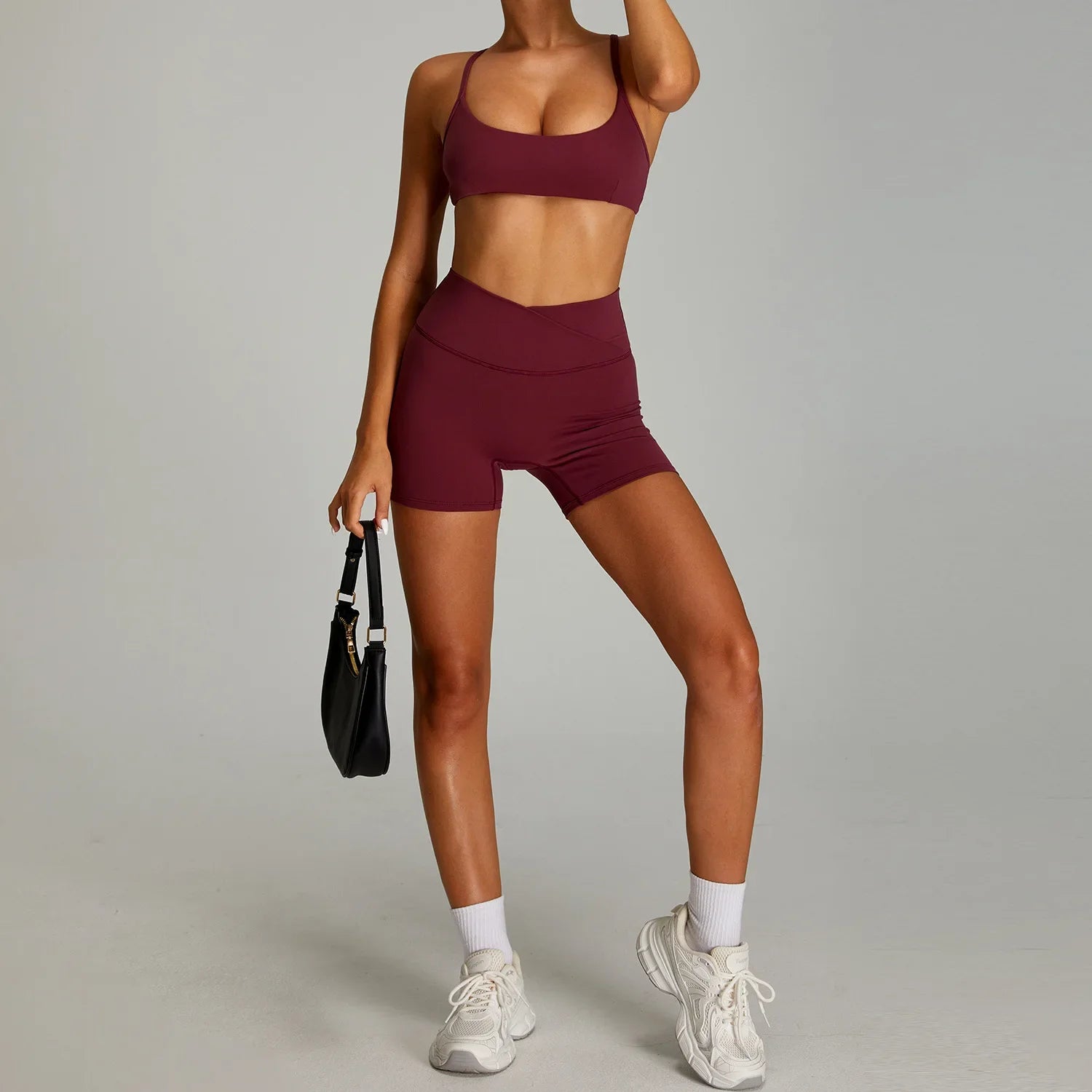 2025 New Women's High Waist Yoga Set - Seamless & Breathable 2-Piece Workout Outfit for Gym, Pilates & Running (+3 Colors)
