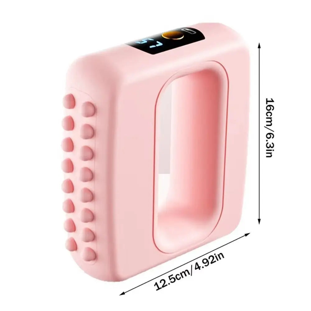 Portable Electric Fascia Massage Ring Ergonomic Fat Burning Electric Body Slimming Machine Adjustable Speed Compact Size