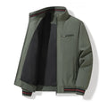 2026 Spring Men's Business Jackets Autumn Stand Collar Zipper Outdoor Coat Men Tops Baseball Bomber Varsity Jackets Man Clothes