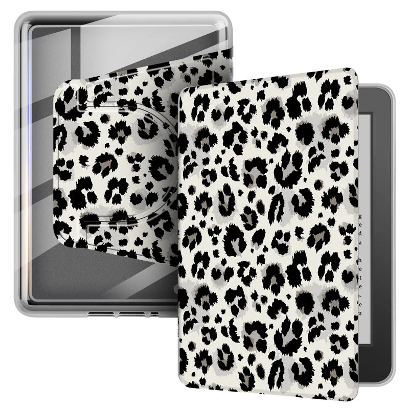 For Kindle 11th Generation Case 2024 RS23CV 360° Rotatable Magnetic Detachable Acrylic Case For Kindle 11th Gen C2V2L3 6" Funda