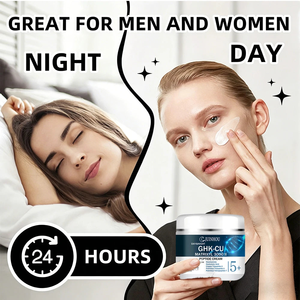 JUINHOU Copper Tripeptide & Matrixyl 3000 II Deep Hydration Face Cream Skin Barrier Repair Brighten Skin Cream Moisturizing Skin