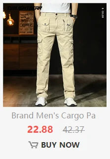 High Quality Men's Jeans Multi Pocket Denim Cargo Pants Oversized Casual Pants Men Clothing Loose Trousers 29-44