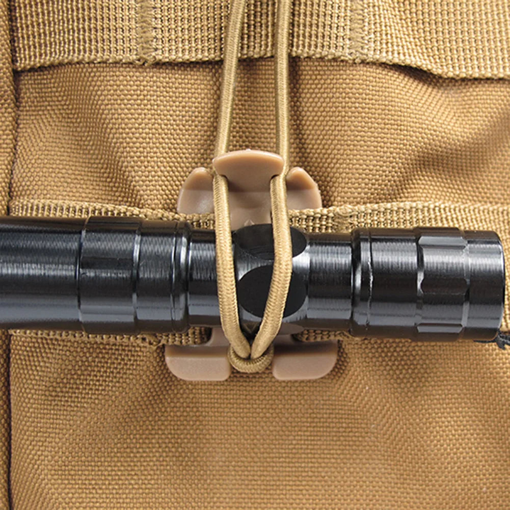 2Pcs Backpack Buckle Clamp Carabiner Survival Gear Tools Carabiner Clips Outdoor Nylon Camping Bag Hanger Hook Wild Hike