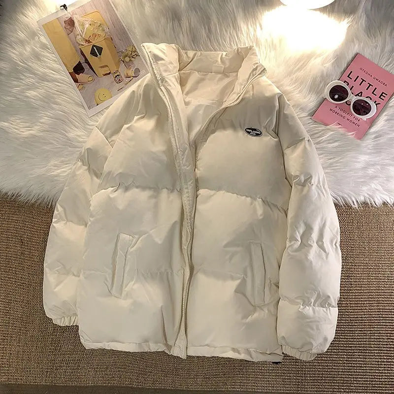 Loose Short New Trend Korean Style  Simple Solid Color Keep Warm Casual Women's Winter Jacket  Coat for Women