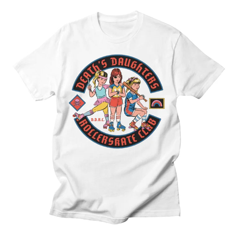 Classic Cartoon Anime, European and American Style Illustration, High Street Casual T-shirt, Men's and Women's Luxury  Top 2026