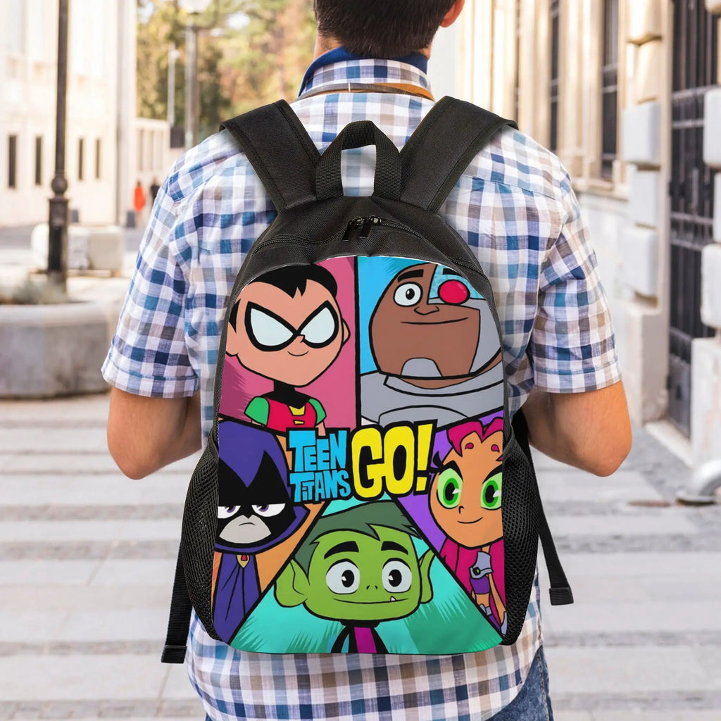 Toddler's Teens Titans Go Beast Boy Backpack Preschool Kindergarten  School Bags for Boys and Girls