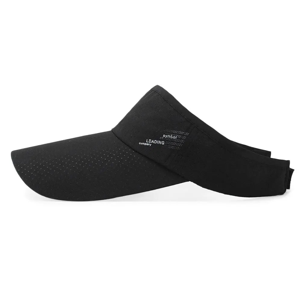 Summer Breathable Sun Hat Adjustable Quick-drying Sports Visor Casual Top Empty Beach Hat Running