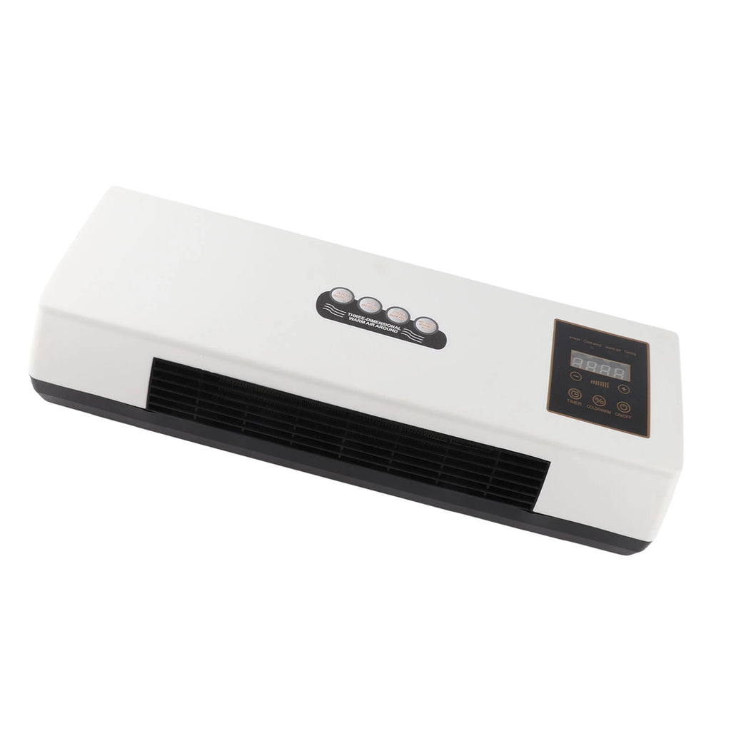 Wall Heater and Air Conditioner Combo Electric Cooling and Heating Machine Low Noise 2 in 1  Heating  for Bathroom