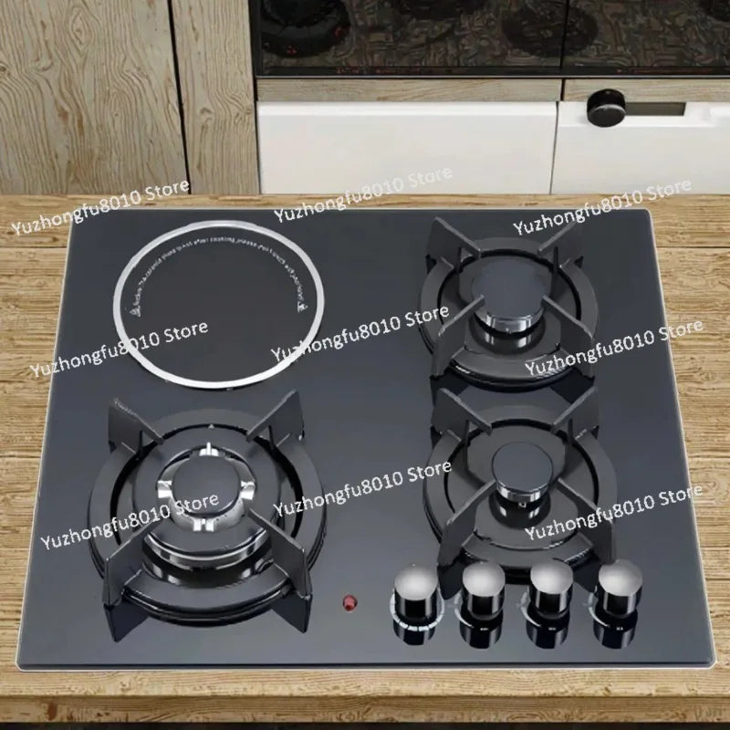 Smart Four Burner Built in Table Top Gas Stove for Kitchen House-hold