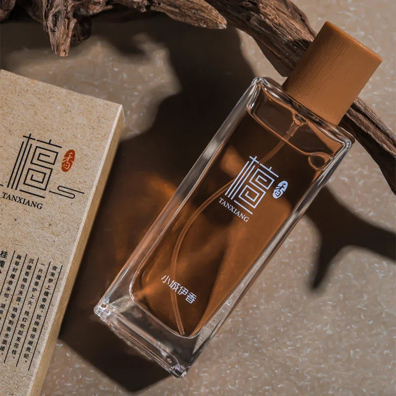 Premium Woody Sandalwood Men's Fragrance Long-lasting Oud Cinnamon Ambergris Eau De Toilette Unisex Woody Fragrance Spray 50ml