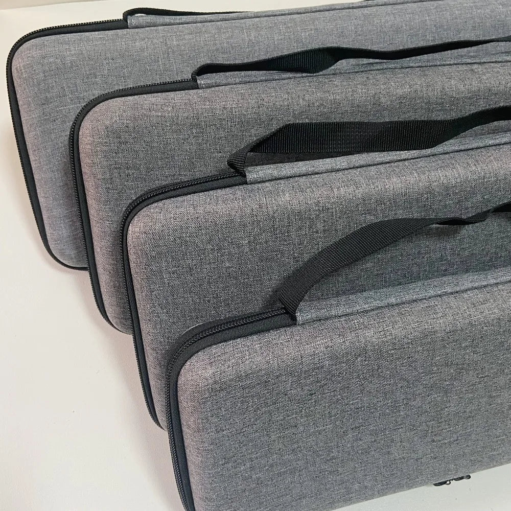 Hard Case Keyboard Storage Bag Grey Black Dustproof Protective Keyboard Box 60 75 80 95 100 Layout Mechanical Keyboard Case