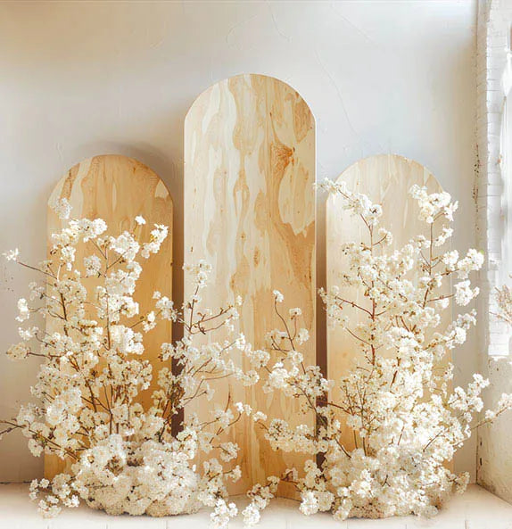 Interior Arch Boho Floral Photography Background Adult Birthday Wedding Maternity Portrait Decor Backdrop Photo Studio Supplies