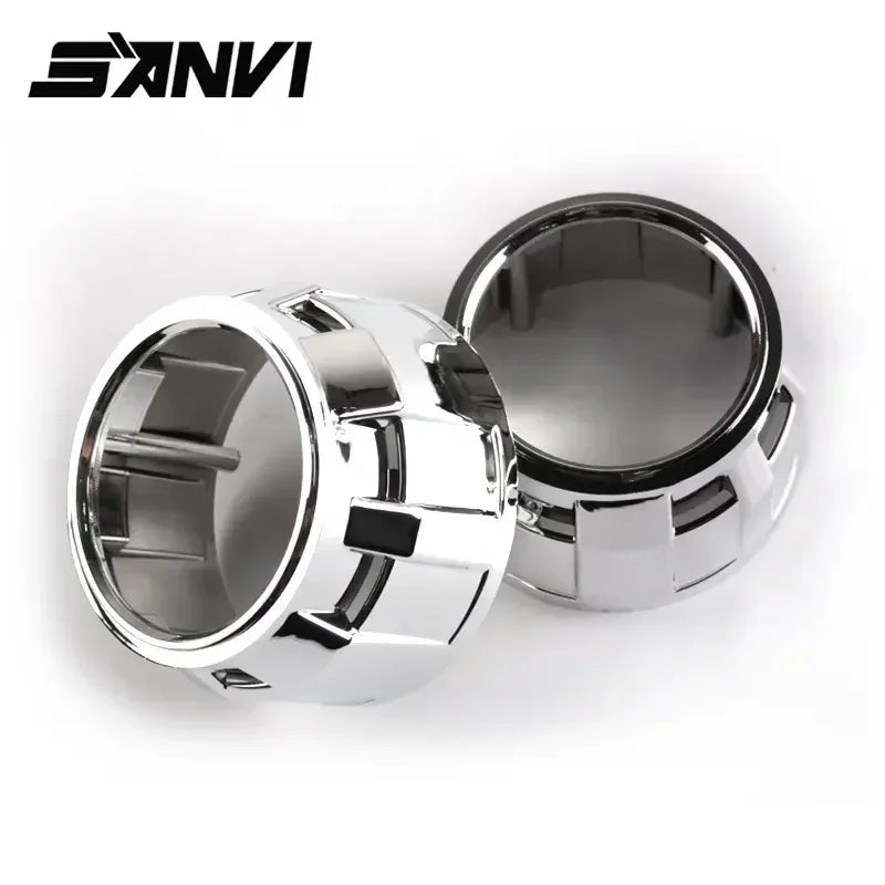 SANVI 2025 New Bi Led Hyperboloid Projector Lens 100W 2.5 Inch Car Lights H7 H4 LED H1 9005 9006 Headlight Auto Accessory
