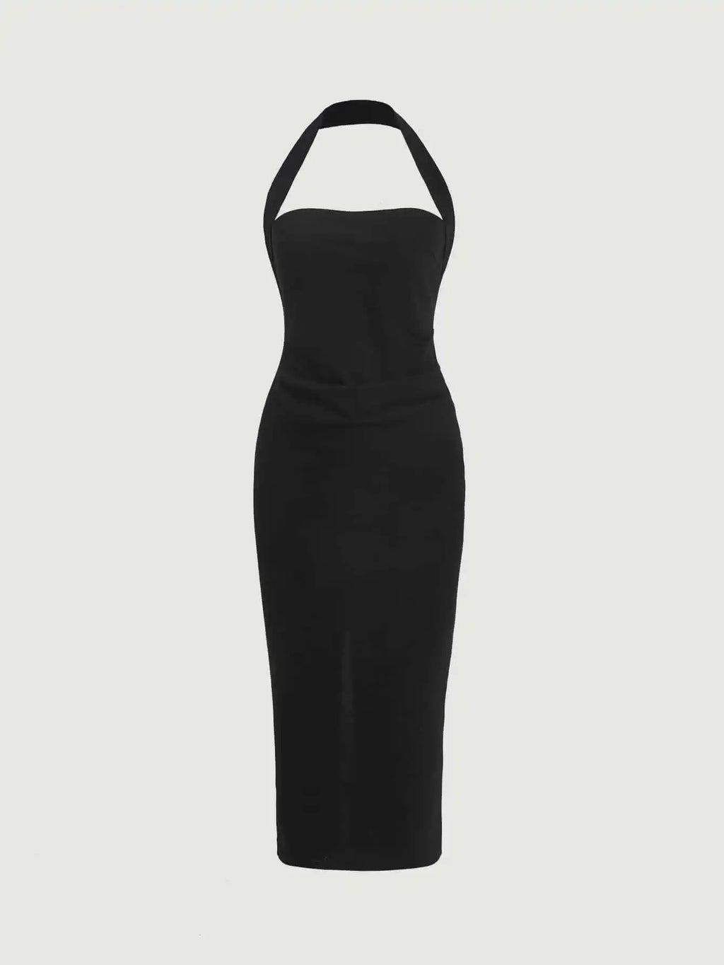 Fashion Vintage Halter Bandage Long Dress Striped Slim Elastic Bodycon Evening Dress Party Celebrity Vestidos Neck Hanging Dress