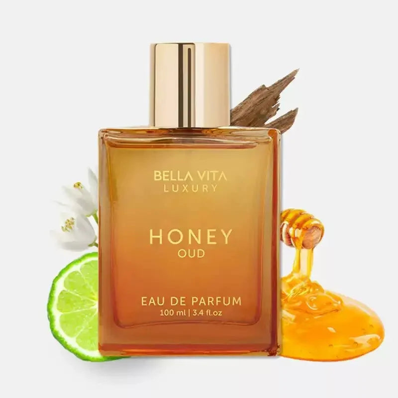 BellaVita Honey, Sandalwood & Oud Men's Perfume – Honey Oud CEO Man | Goat Women's Perfume 100ml