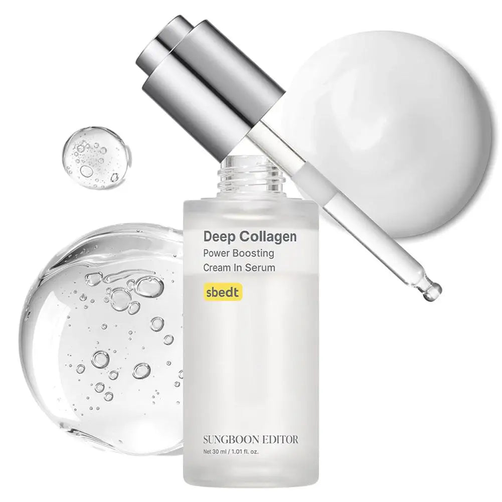 Korean Sbect Skin Care Set Deep Collagen PDRN Ampoule Copper Peptides Vitamin Serum Hydrating Moisturizing Fine Lines Skin Care