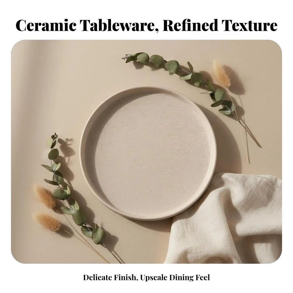 Ceramic Dinnerware Set, Single-Person Tableware, Matte Gray Bowl Plate Mug Spoon, High-End Hotel, Creative Ins Design